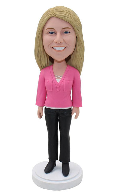 Custom Made Bobble Head Dolls Women, Make Me a Bobblehead Online - Abobblehead.com